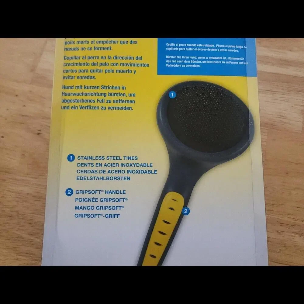LM JW Gripsoft Slicker Brush‎ Regular Slicker Brush